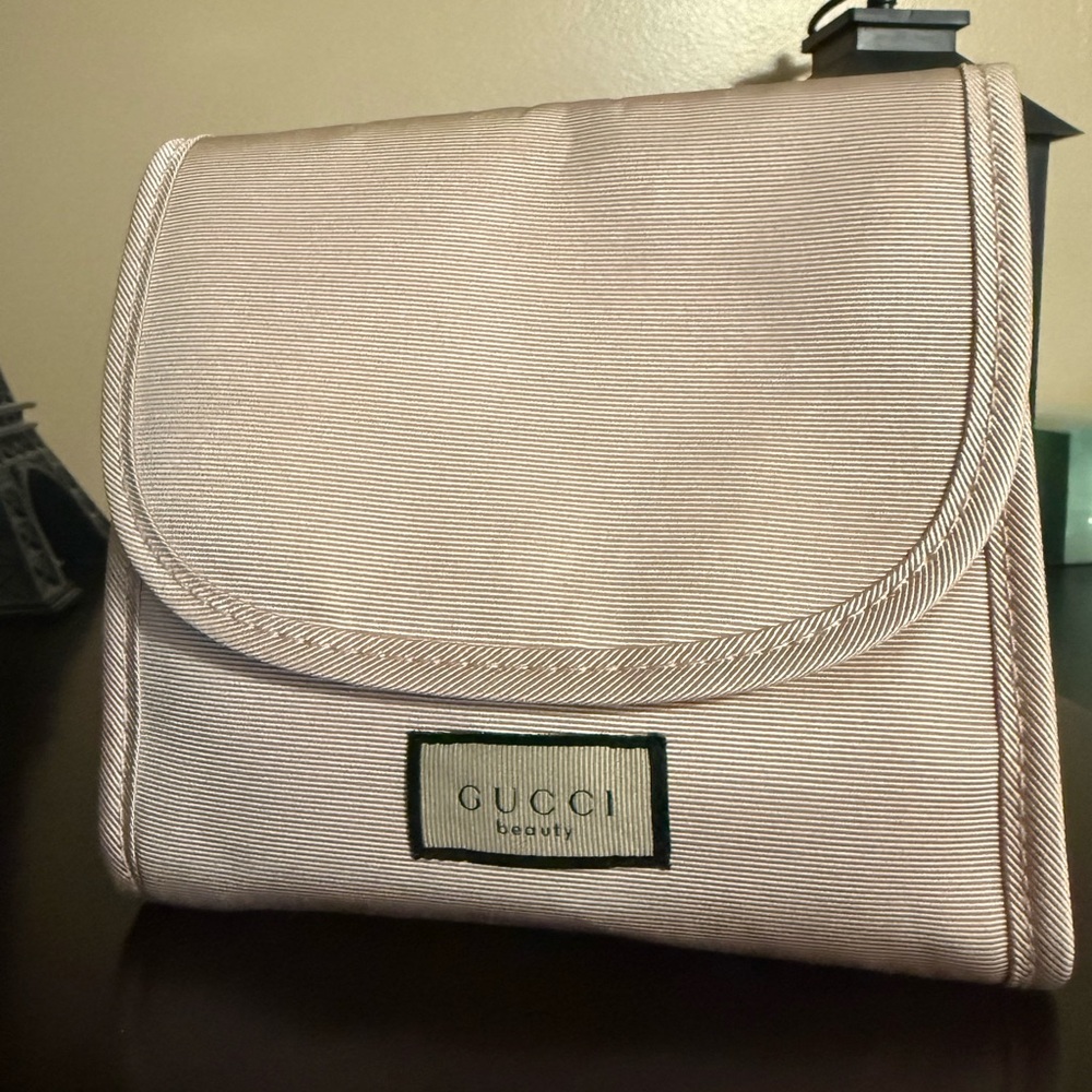 G*cci Blush Pink Cosmetic Bag